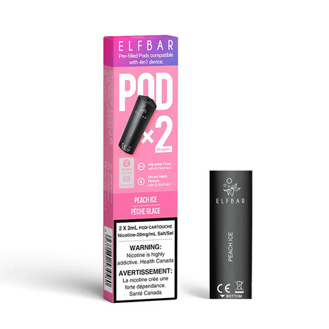 Elf Bar 4In1 Pod System | Vape Cloud Canada Smoke Arsenal 20mg ON Tax / Peach Ice 14.99 Vape Cloud