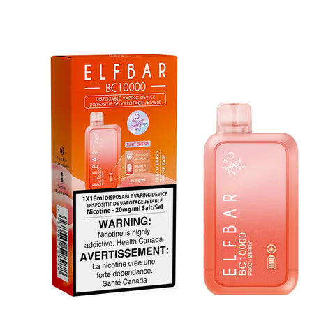 Elf Bar BC10K - Vape Cloud Canada Smoke Arsenal 20mg ON Tax / Peach Berry 36.99 Vape Cloud