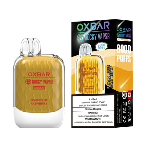 OxBar G8000 | Vape Cloud Canada Nimbus Distro 20mg ON Tax / Peach Blue Raspberry 33.99 Vape Cloud