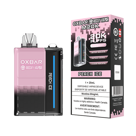 OxBar M20K | Vape Cloud Canada Nimbus Distro 20mg ON Tax / Peach Ice 41.99 Vape Cloud