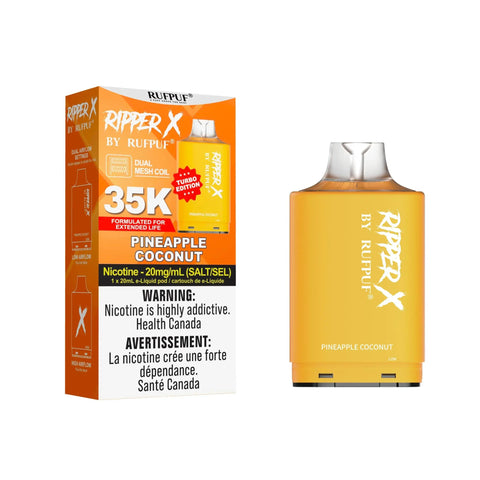 RIPPER X 35K Pods | Vape Cloud Canada GCore Pineapple Coconut 38.99 Vape Cloud