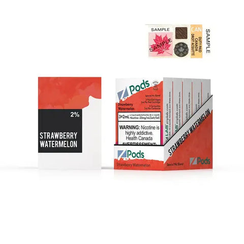 Z Pods | Vape Cloud Canada Smoke Arsenal 20mg-ON-Tax-Strawberry-Watermelon 21.50 Vape Cloud