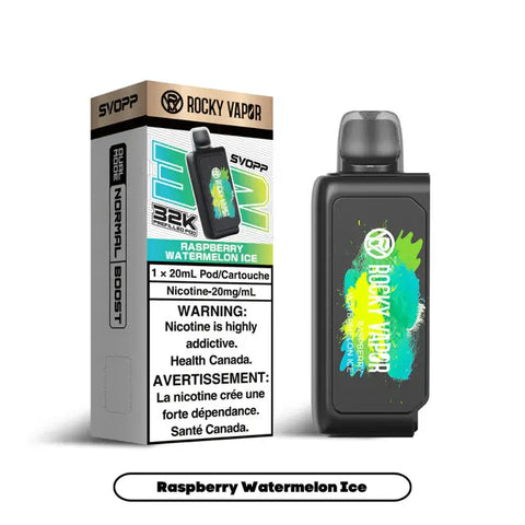 OxBar X Rocky Vapor - Svopp 32k | Vape Cloud Canada Nimbus Distro 20mg-ON-Tax-Raspberry-Watermelon-Ice-Svopp-32k 33.99 Vape Cloud