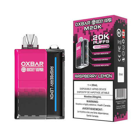 OxBar M20K | Vape Cloud Canada Nimbus Distro 20mg ON Tax / Raspberry Lemon 41.99 Vape Cloud