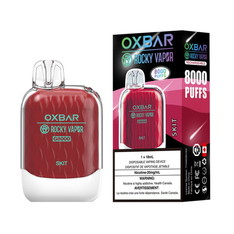 OxBar G8000 | Vape Cloud Canada Nimbus Distro 20mg ON Tax / Skit 33.99 Vape Cloud