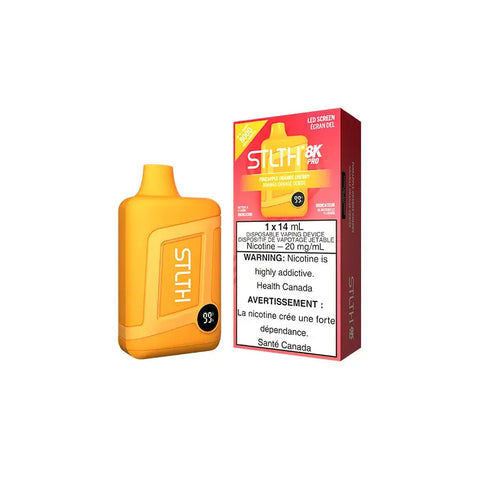STLTH 8k Pro | Vape Cloud Canada Valor 12mg-ON-Tax-Pineapple-Orange-Cherry 36.50 Vape Cloud