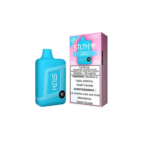 STLTH 8k Pro | Vape Cloud Canada Valor 12mg-ON-Tax-Ice-Mint 36.50 Vape Cloud