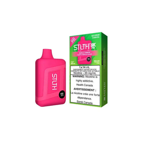 STLTH 8k Pro | Vape Cloud Canada Valor 12mg-ON-Tax-Tropical-Storm-Ice 36.50 Vape Cloud