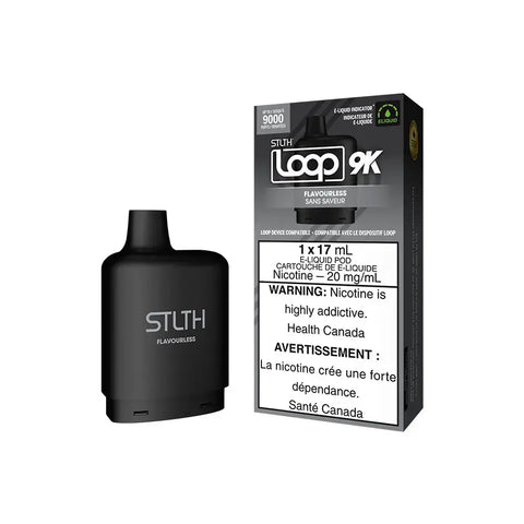 STLTH - Loop 9k - Flavourless | Vape Cloud Canada Valor