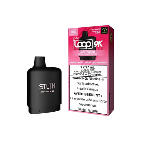STLTH - Loop 9k - Juicy Peach Ice | Vape Cloud Canada Valor