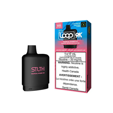 STLTH - Loop 9k - Tropical Storm Ice | Vape Cloud Canada Valor