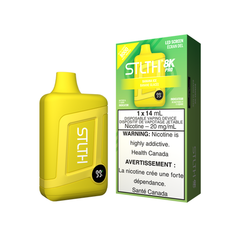STLTH 8k Pro *ONLINE ONLY CLEARANCE* Valor 20mg / Banana Ice 24.99 Vape Cloud
