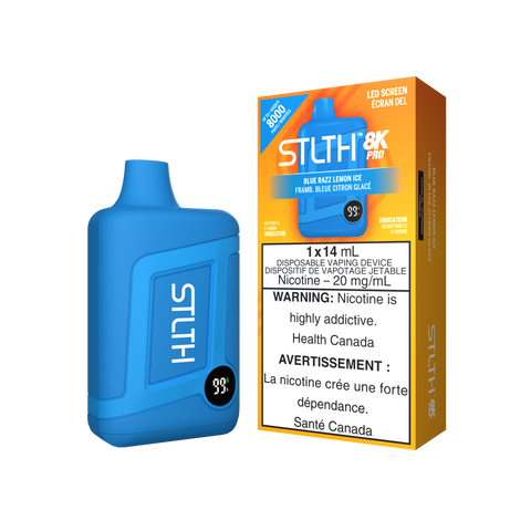STLTH 8k Pro *ONLINE ONLY CLEARANCE* Valor 20mg / Blue Razz Lemon Ice 24.99 Vape Cloud