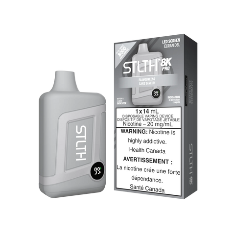 STLTH 8k Pro | Vape Cloud Canada Valor 20mg ON Tax / Flavourless 36.50 Vape Cloud