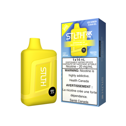 STLTH 8k Pro *ONLINE ONLY CLEARANCE* Valor 20mg / Hawaiian Mist Ice 24.99 Vape Cloud