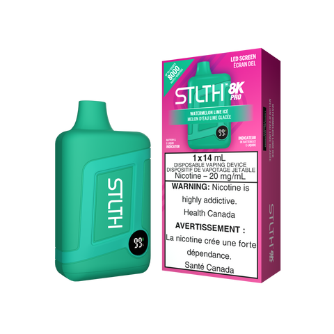 STLTH 8k Pro *ONLINE ONLY CLEARANCE* Valor 20mg / Watermelon Lime Ice 24.99 Vape Cloud