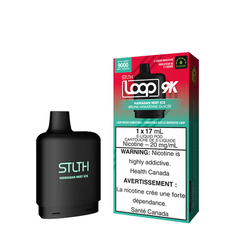STLTH Loop 9k *ONLINE ONLY CLEARANCE* Valor 20mg / Hawaiian Mist Ice 15.99 Vape Cloud
