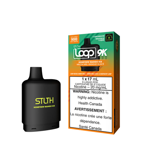 STLTH Loop 9k *ONLINE ONLY CLEARANCE* Valor 20mg / Honeydew Mango Ice 15.99 Vape Cloud