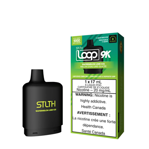 STLTH Loop 9k *ONLINE ONLY CLEARANCE* Valor 20mg / Watermelon Lime Ice 15.99 Vape Cloud