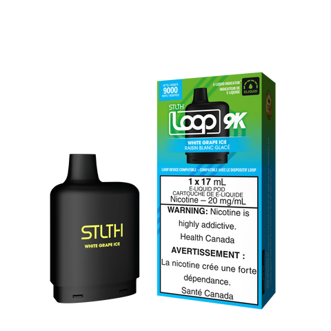 STLTH Loop 9k *ONLINE ONLY CLEARANCE* Valor 20mg / White Grape Ice 15.99 Vape Cloud