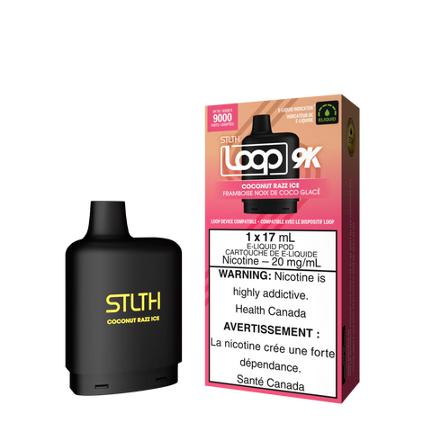 STLTH Loop 9k *ONLINE ONLY CLEARANCE* Valor 20mg / Coconut Razz Ice 15.99 Vape Cloud