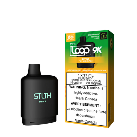 STLTH Loop 9k *ONLINE ONLY CLEARANCE* Valor 20mg / Dry Ice 15.99 Vape Cloud