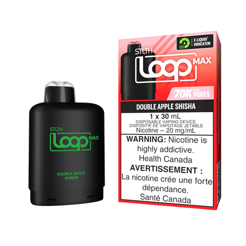 STLTH Loop Max Pods | Vape Cloud Canada Valor 20mg ON Tax / Double Apple Shisha 37.99 Vape Cloud