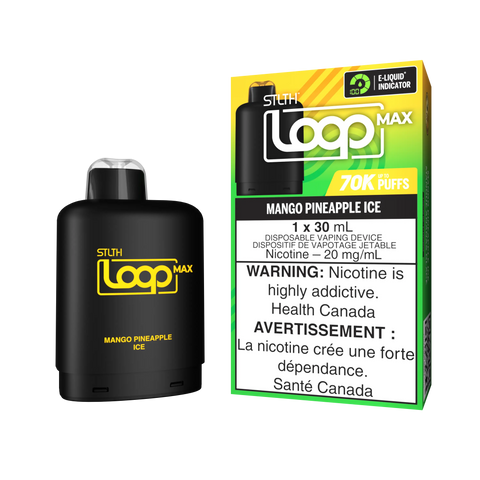 STLTH Loop Max Pods | Vape Cloud Canada Valor 20mg ON Tax / Mango Pineapple Ice 37.99 Vape Cloud