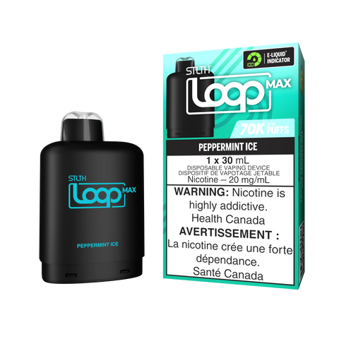 STLTH Loop Max Pods | Vape Cloud Canada Valor 20mg ON Tax / Peppermint Ice 37.99 Vape Cloud