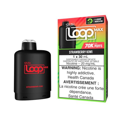 STLTH Loop Max Pods | Vape Cloud Canada Valor 20mg ON Tax / Strawberry Kiwi 37.99 Vape Cloud