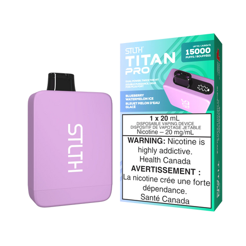STLTH - Titan Pro | Vape Cloud Canada Valor 20mg ON Tax / Blueberry Watermelon Ice 39.99 Vape Cloud