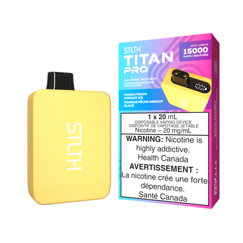 STLTH - Titan Pro | Vape Cloud Canada Valor 20mg ON Tax / Mango Peach Apricot 39.99 Vape Cloud