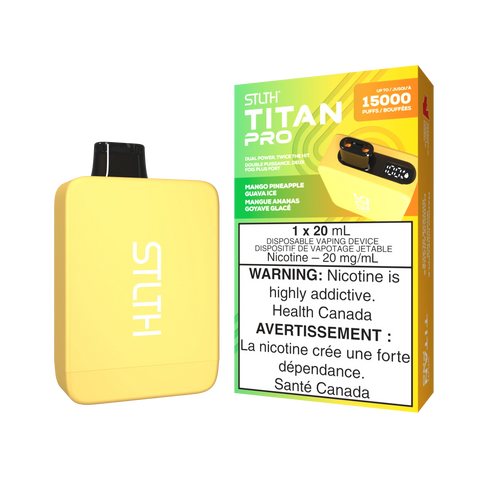 STLTH - Titan Pro | Vape Cloud Canada Valor 20mg ON Tax / Mango Pineapple Guava Ice 39.99 Vape Cloud