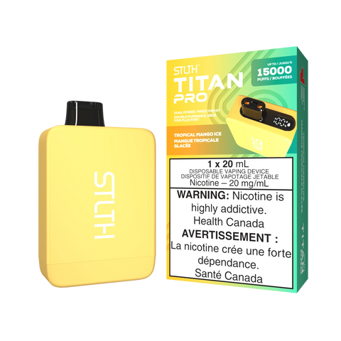 STLTH - Titan Pro | Vape Cloud Canada Valor 20mg ON Tax / Tropical Mango Ice 39.99 Vape Cloud