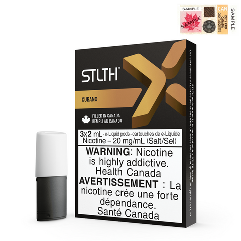 STLTH Pods X *ONLINE ONLY CLEARANCE* Valor 20mg / Cuban Tobacco 9.99 Vape Cloud