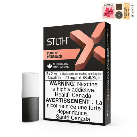 STLTH Pods X *ONLINE ONLY CLEARANCE* Valor 20mg / Peach Ice 9.99 Vape Cloud