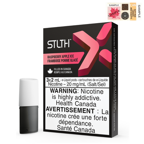 STLTH Pods X *ONLINE ONLY CLEARANCE* Valor 20mg / Raspberry Apple Ice 9.99 Vape Cloud
