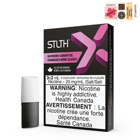 STLTH Pods X *ONLINE ONLY CLEARANCE* Valor 20mg / Raspberry Currant Ice 9.99 Vape Cloud