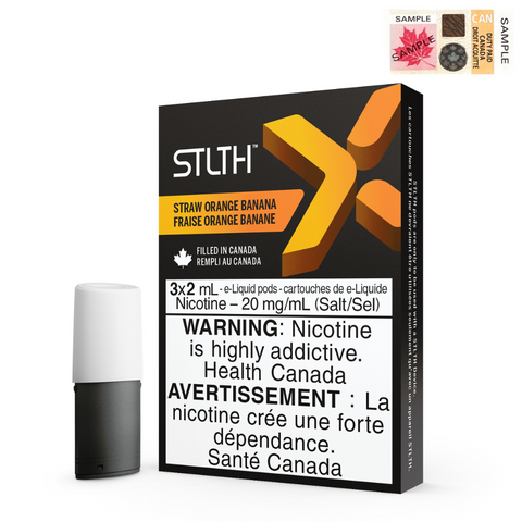 STLTH Pods X *ONLINE ONLY CLEARANCE* Valor 20mg / Straw Orange Banana 9.99 Vape Cloud