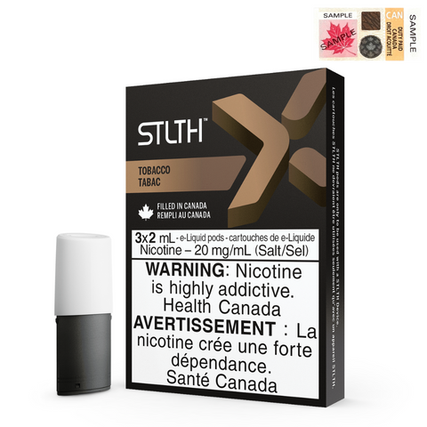 STLTH Pods X *ONLINE ONLY CLEARANCE* Valor 20mg / Tobacco 9.99 Vape Cloud