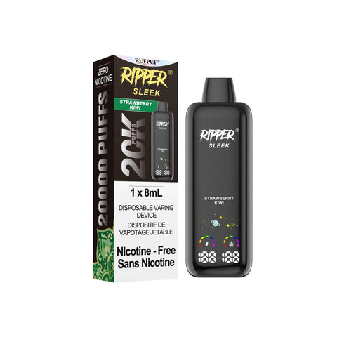 Ripper SLEEK (Zero Nic) | Vape Cloud Canada GCore Strawberry Kiwi 25.99  Vape Cloud