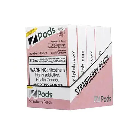 Z Pods | Vape Cloud Canada Smoke Arsenal 20mg-ON-Tax-Strawberry-Peach 21.50 Vape Cloud