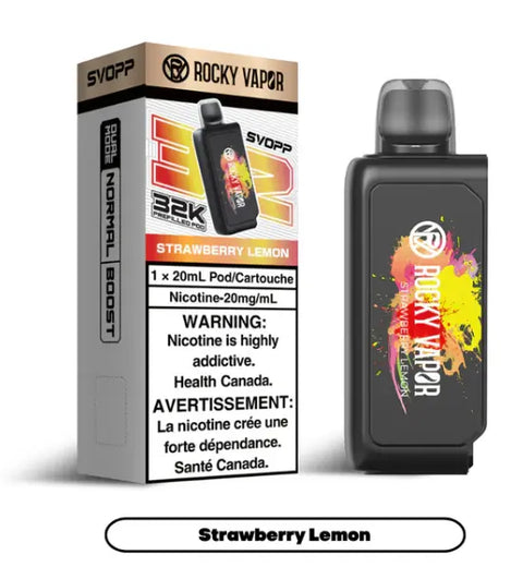 OxBar X Rocky Vapor - Svopp 32k | Vape Cloud Canada Nimbus Distro 20mg-ON-Tax-Strawberry-Lemon-Svopp-32k 33.99 Vape Cloud