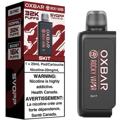 OxBar X Rocky Vapor - Svopp 32k - Skit | Vape Cloud Canada Nimbus Distro Vape Cloud