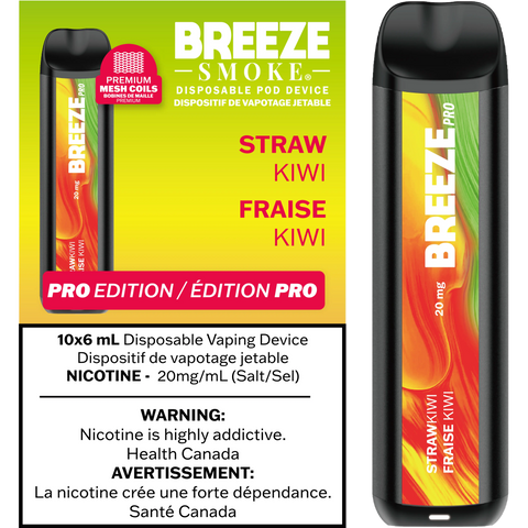 Breeze Pro | Vape Cloud Canada Smoke Arsenal 20mg ON Tax / Strawberry Kiwi 27.49 Vape Cloud