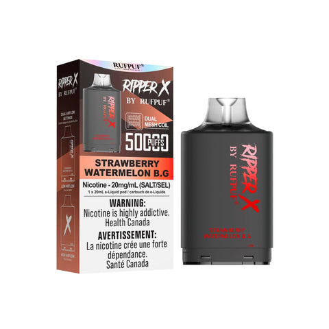 Ripper X 50k Pods | Vape Cloud Canada GCore Strawberry Watermelon B.G 38.99 Vape Cloud
