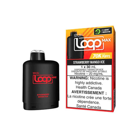 STLTH Loop Max - Strawberry Mango Ice | Vape Cloud Canada Valor 20mg-ON-Tax 35.99 Vape Cloud