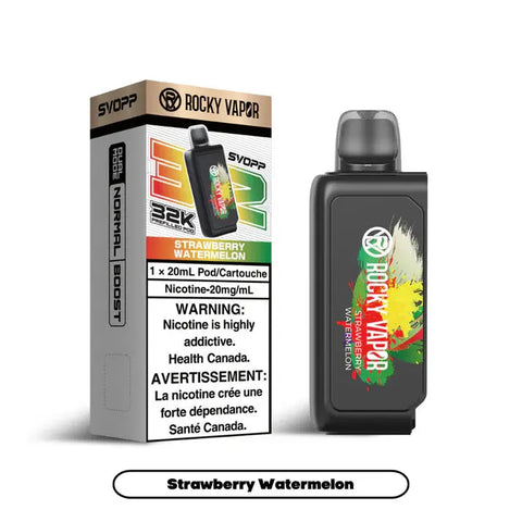 OxBar X Rocky Vapor - Svopp 32k | Vape Cloud Canada Nimbus Distro 20mg-ON-Tax-StrawberryWatermelon-Svopp-32k 33.99 Vape Cloud