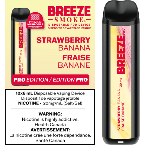 Breeze Pro | Vape Cloud Canada Smoke Arsenal 20mg / Strawberry Banana 27.49 Vape Cloud