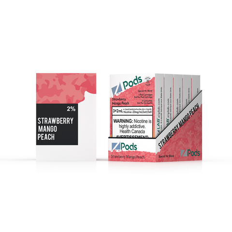 Z Pods | Vape Cloud Canada Z Land 20mg ON Tax / Strawberry Mango Peach 20.99 Vape Cloud